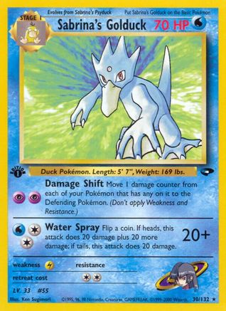 Sabrina's Golduck (G2-030) (Unlimited)