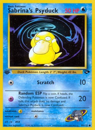 Sabrina's Psyduck (G2-099) (Unlimited)