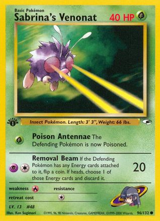 Sabrina's Venonat (G1-096) (Unlimited)