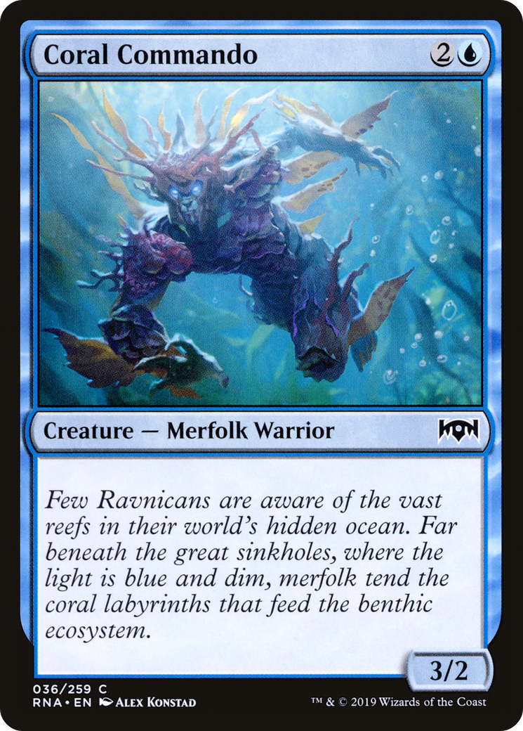 Coral Commando (RNA-036) (Foil)