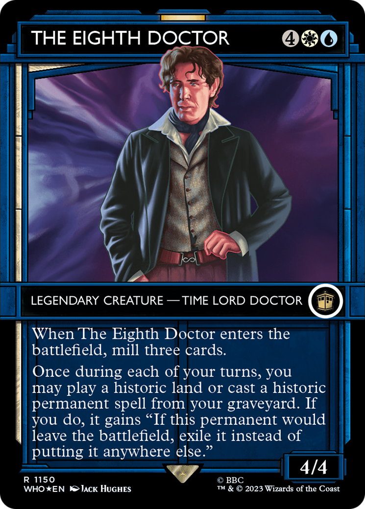 The Eighth Doctor (WHO-1150) (Showcase) (Borderless) (Surge Foil)