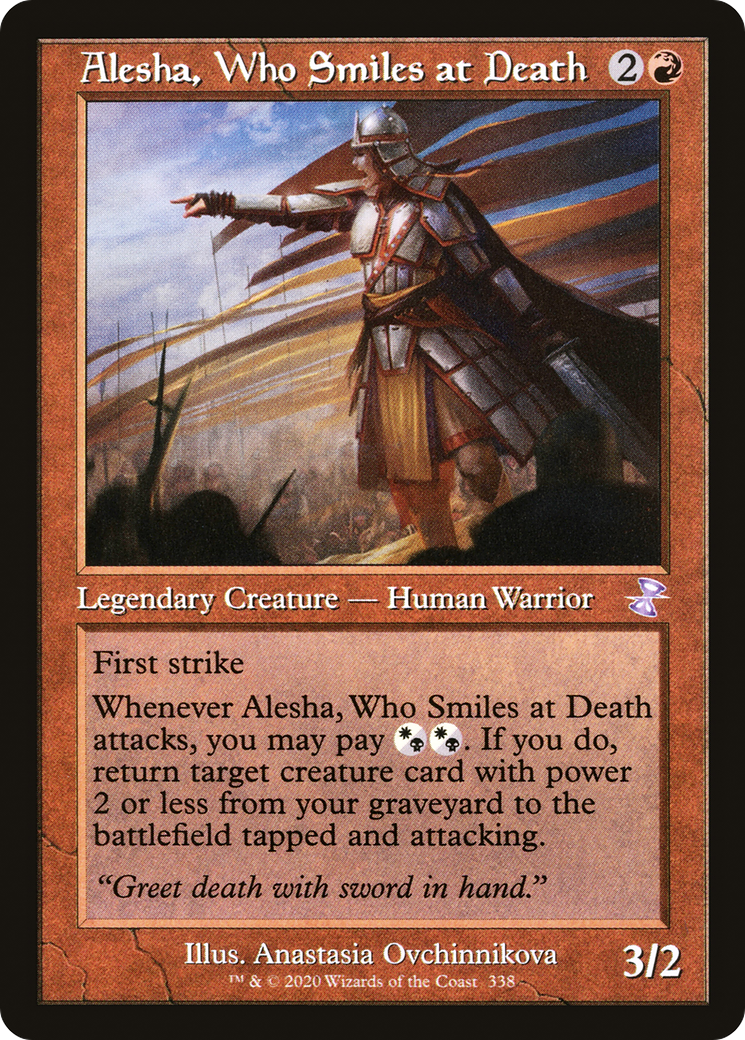 Alesha, Who Smiles at Death (TSR-338)