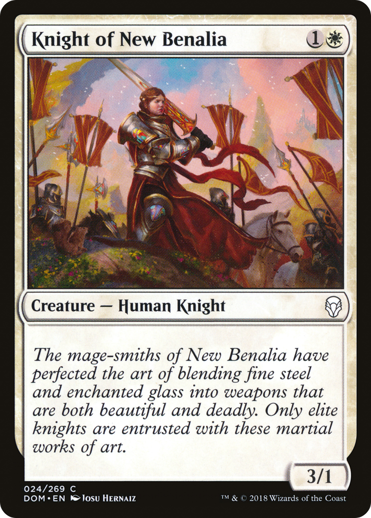 Knight of New Benalia (DOM-024) (Foil)