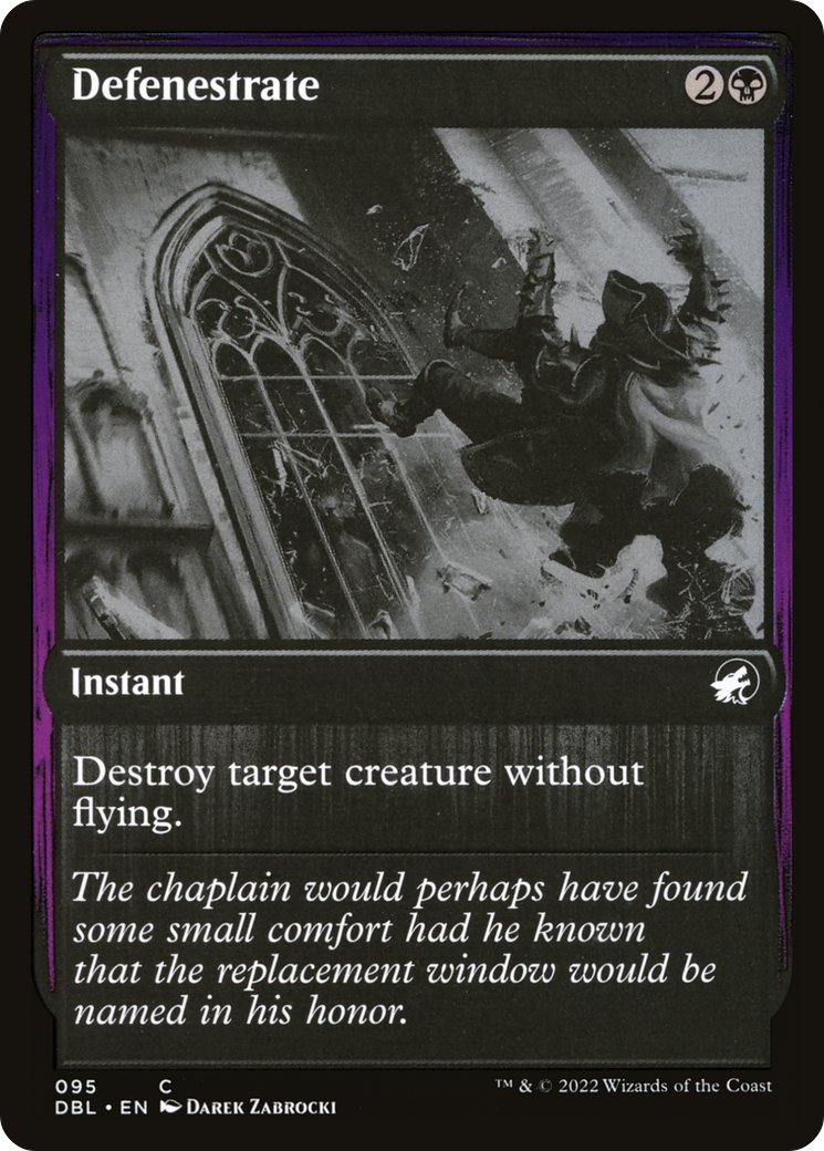 Defenestrate (DBL-095) (Foil)
