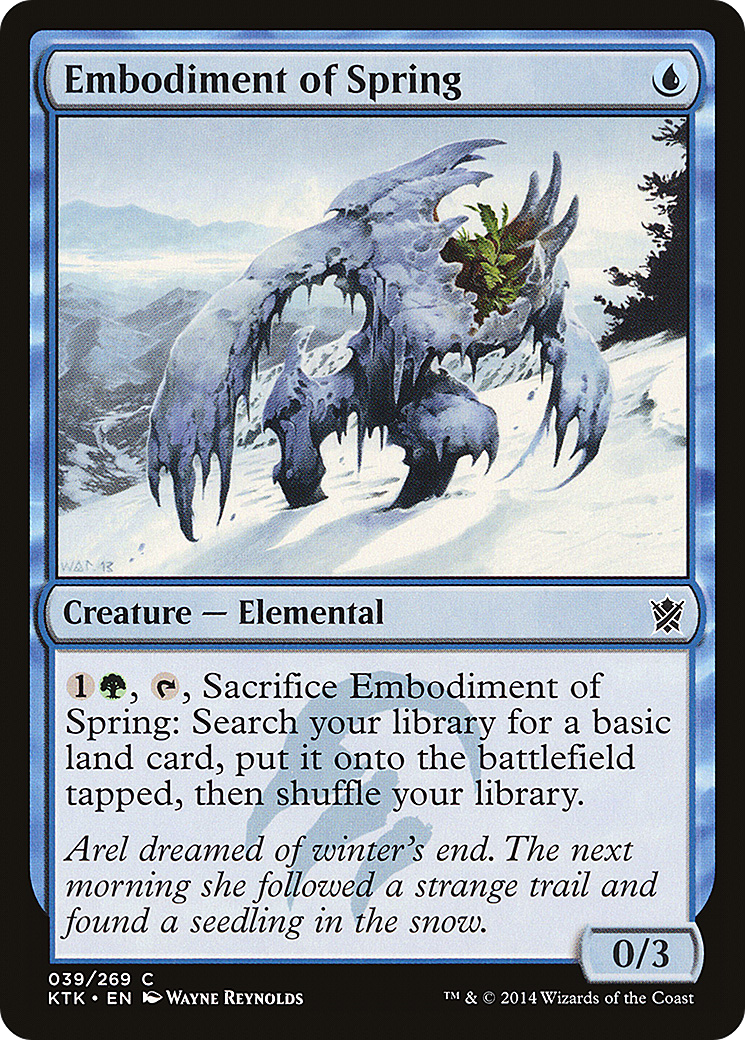 Embodiment of Spring (KTK-039) (Foil)