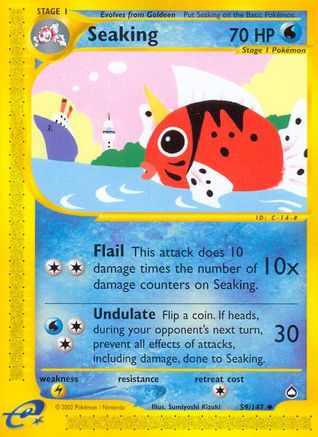 Seaking (AQ-059) (Reverse Holofoil)
