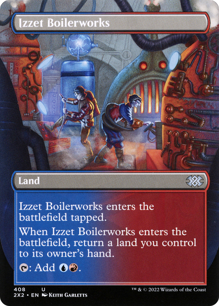 Izzet Boilerworks (2X2-408) (Borderless) (Foil)