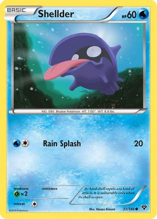 Shellder (XY-) (Reverse Holofoil)