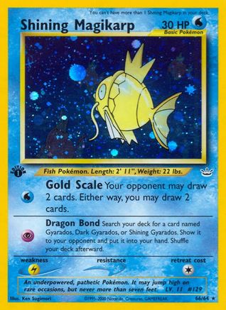 Shining Magikarp (N3-066) (Unlimited Holofoil)