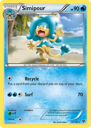 Simipour (XY-) (Reverse Holofoil)