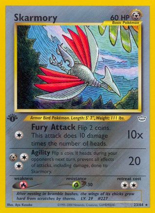 Skarmory (N3-023) (1st Edition)