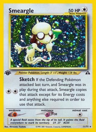 Smeargle (11) (N2-011) (Unlimited Holofoil)