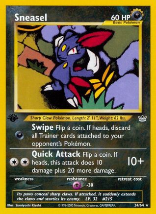 Sneasel (N3-024) (Unlimited)