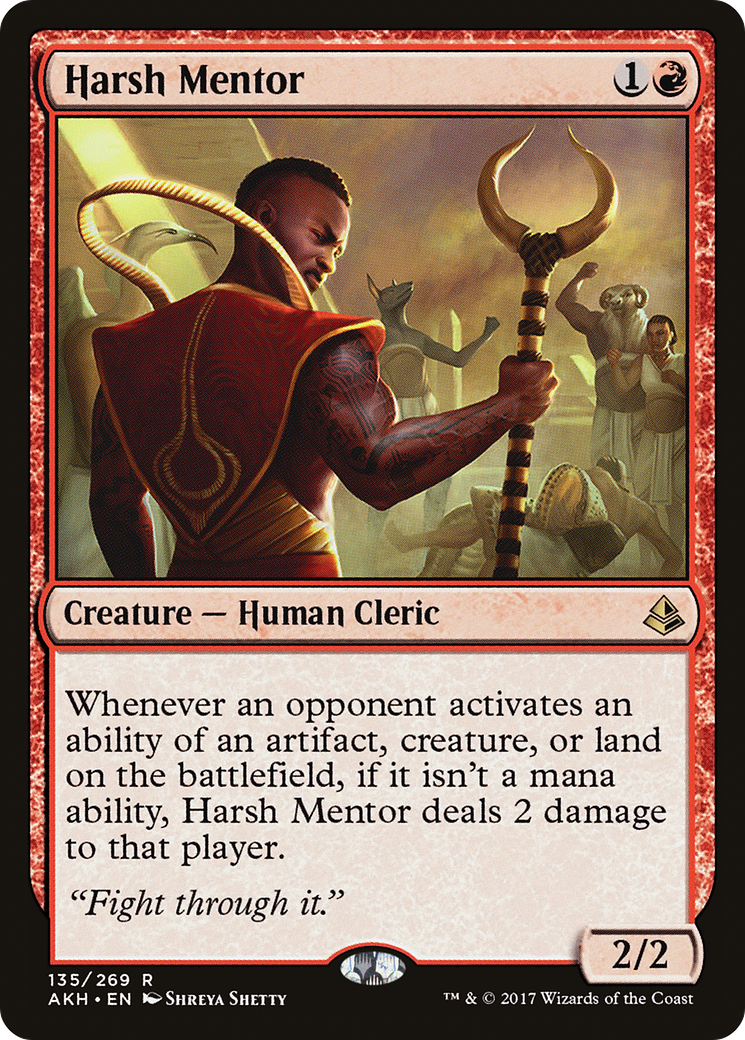 Harsh Mentor (AKH-135) (Foil)