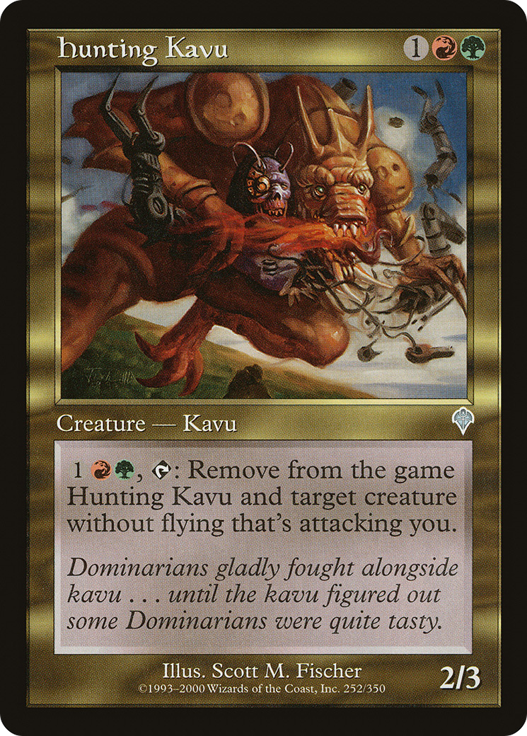 Hunting Kavu (INV-252)
