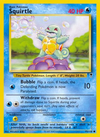 Squirtle (LC-095) (Reverse Holofoil)