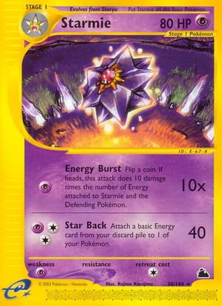 Starmie (30) (SK-030) (Reverse Holofoil)