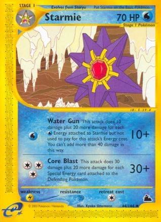 Starmie (44) (SK-044) (Reverse Holofoil)