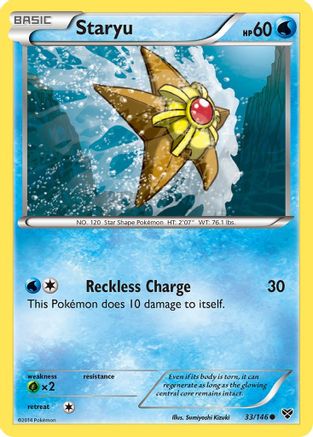 Staryu (XY-) (Reverse Holofoil)