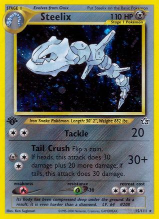 Steelix (N1-015) (Unlimited Holofoil)