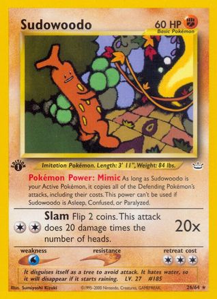 Sudowoodo (N3-026) (1st Edition)