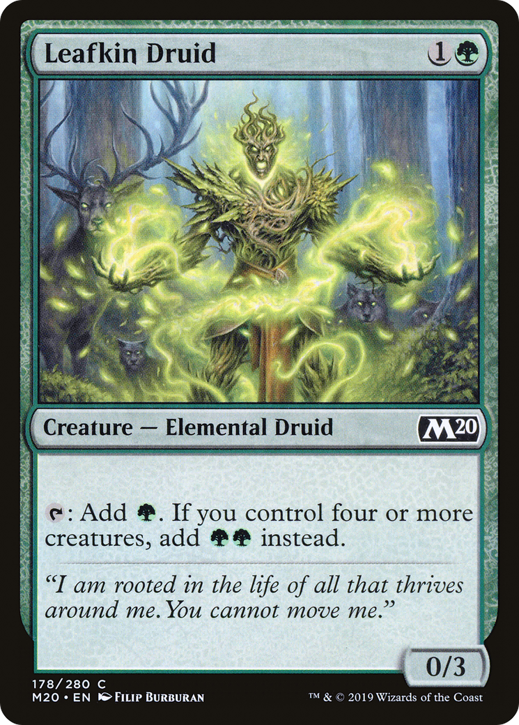 Leafkin Druid (M20-178) (Foil)