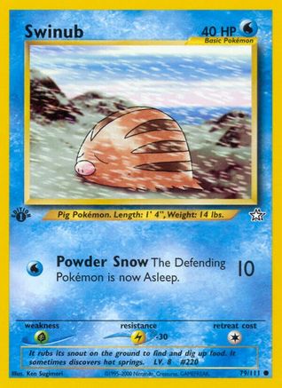 Swinub (N1-079) (1st Edition)