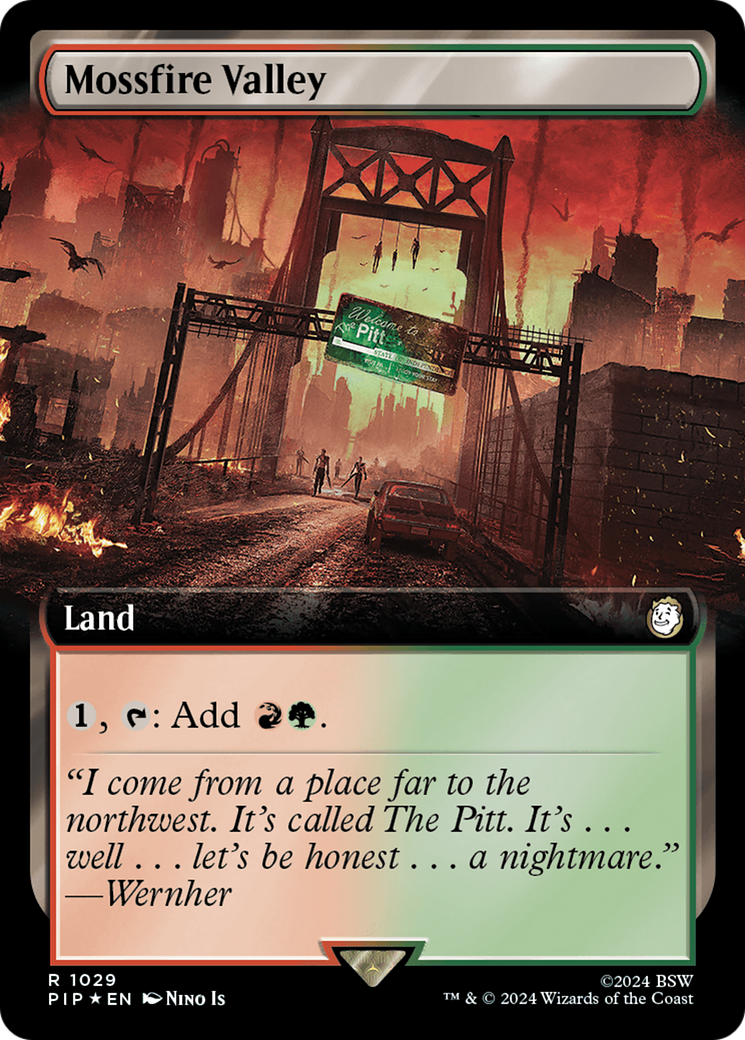 Mossfire Valley (PIP-1029) (Extended Art) (Surge Foil)