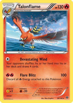 Talonflame (XY-028) (Holofoil)