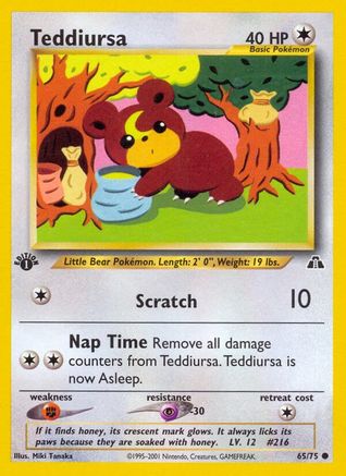 Teddiursa (N2-065) (1st Edition)