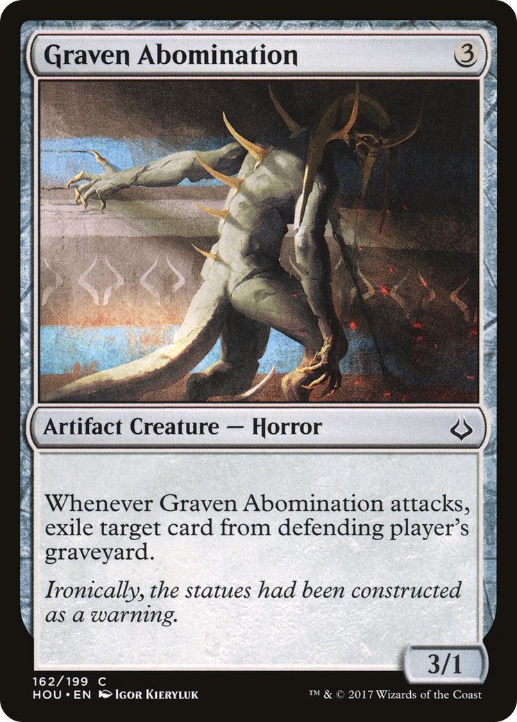 Graven Abomination (HOU-162) (Foil)