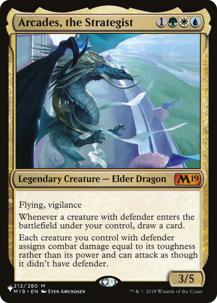 Arcades, the Strategist (LIST-M19-212)