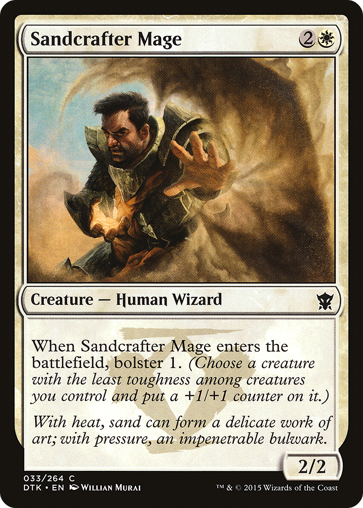 Sandcrafter Mage (DTK-033) (Foil)