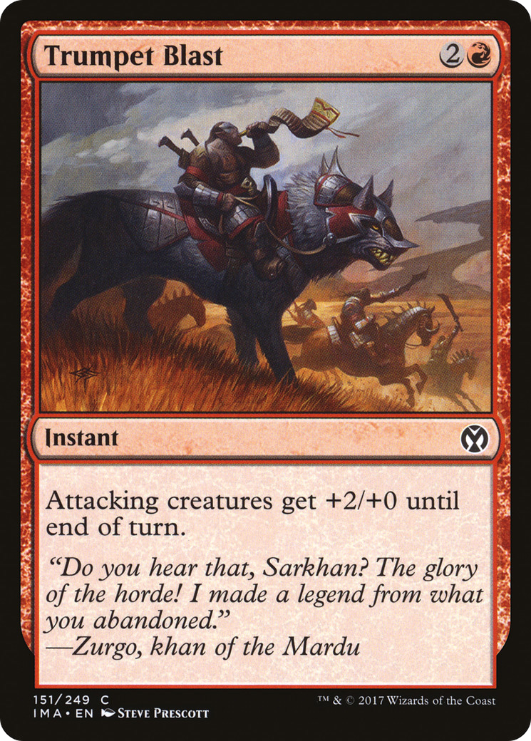 Trumpet Blast (IMA-151) (Foil)