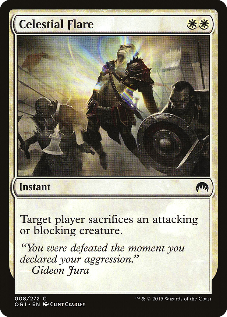 Celestial Flare (ORI-008) (Foil)