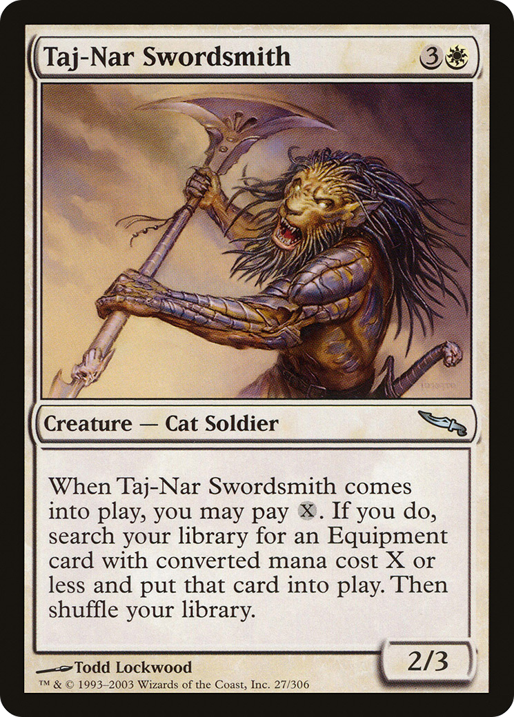 Taj-Nar Swordsmith (MRD-027)