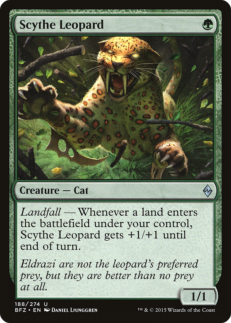 Scythe Leopard (BFZ-188) (Foil)