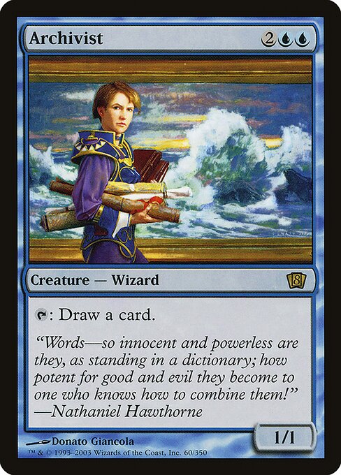 Archivist (8ED-060★) (Foil)