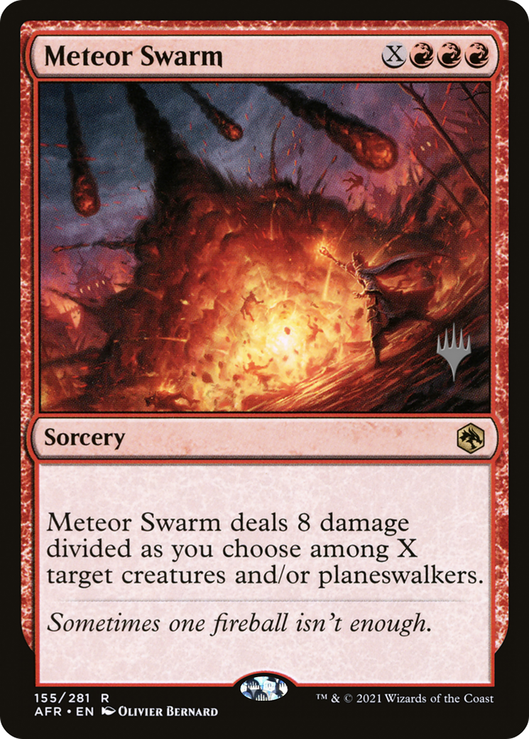 Meteor Swarm (PPAFR-155P) (Foil)