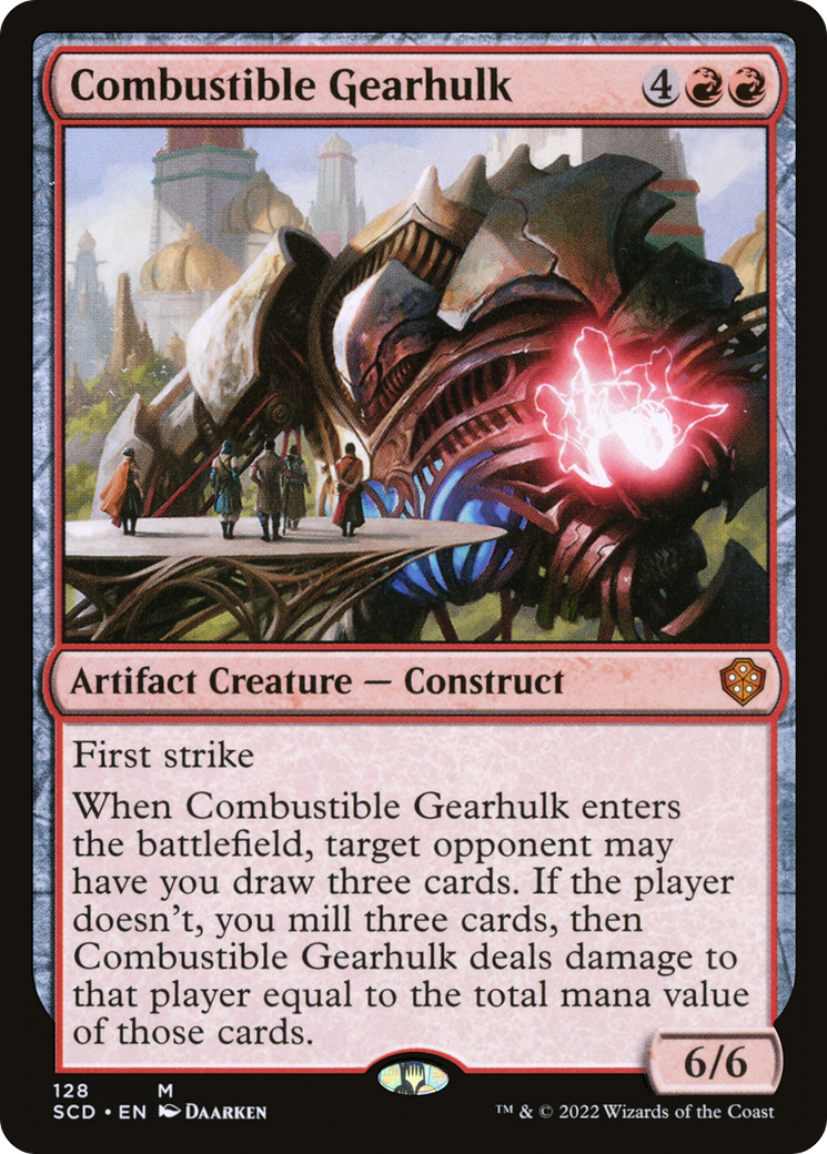 Combustible Gearhulk (SCD-128)