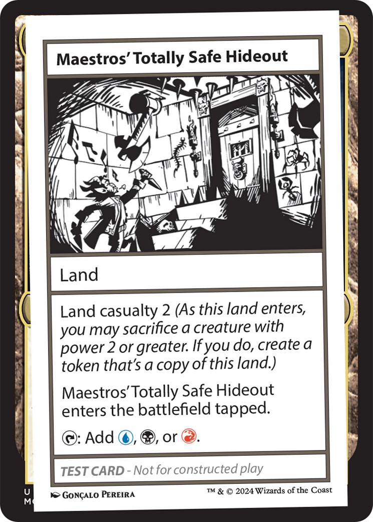 Maestros' Totally Safe Hideout (MB2PC-378)