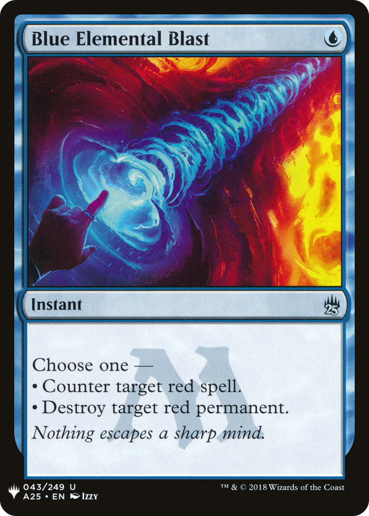 Blue Elemental Blast (LIST-A25-43)