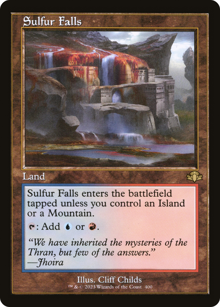 Sulfur Falls (DMR-400) (Foil)