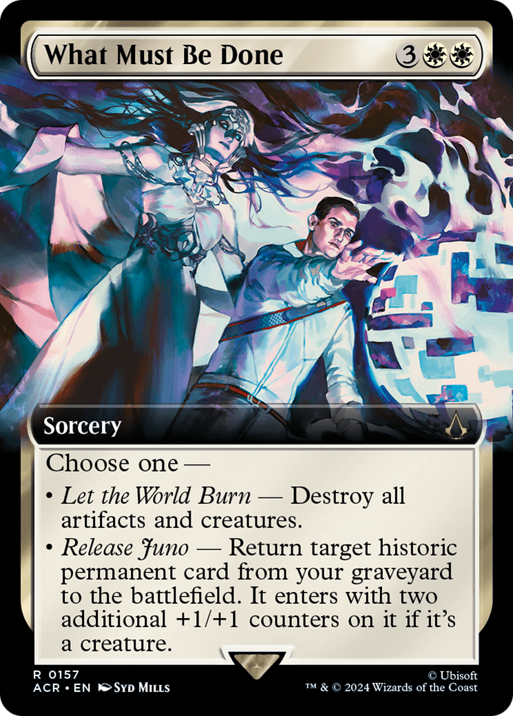 What Must Be Done (ACR-157) (Extended Art) (Foil)