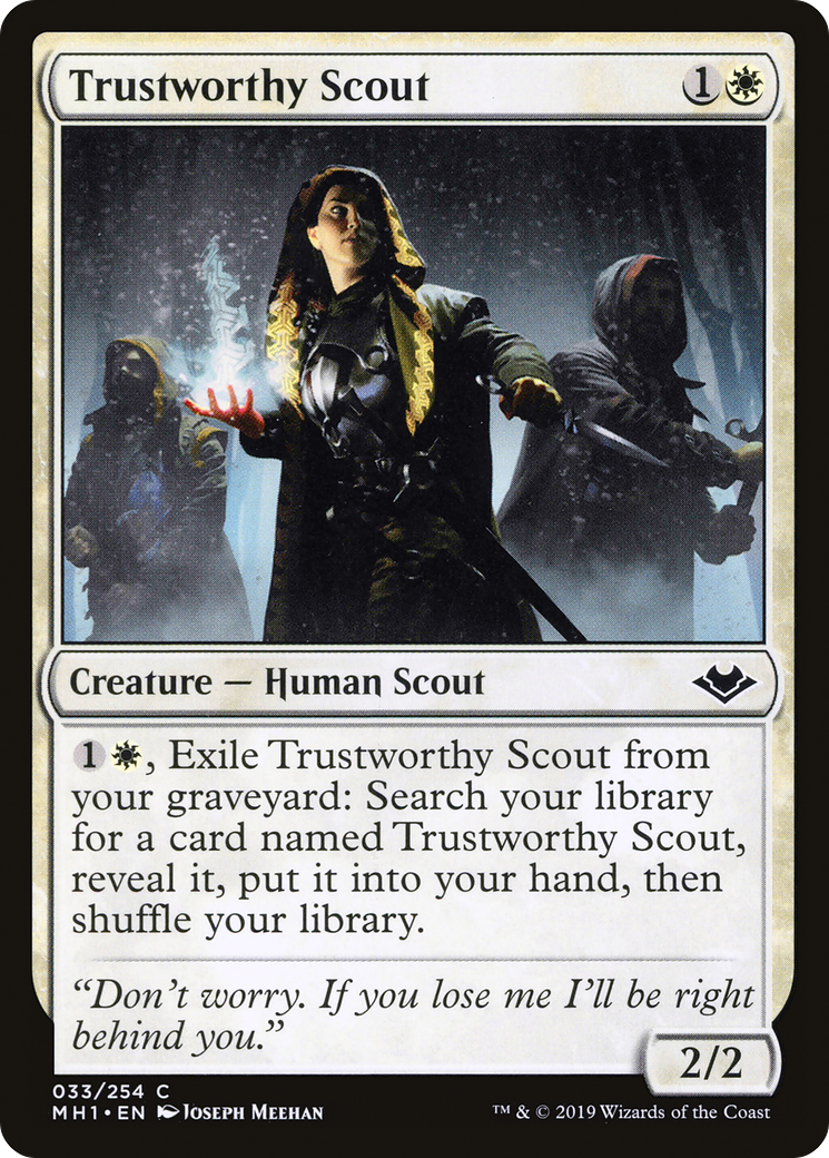 Trustworthy Scout (MH1-033) (Foil)