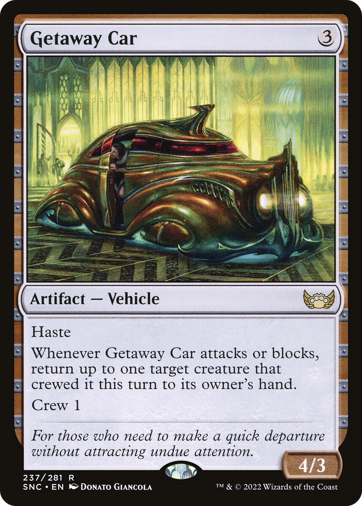 Getaway Car (SNC-237)
