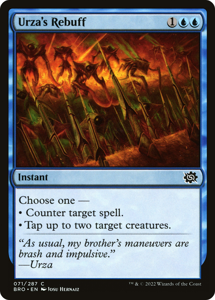 Urza's Rebuff (BRO-071)