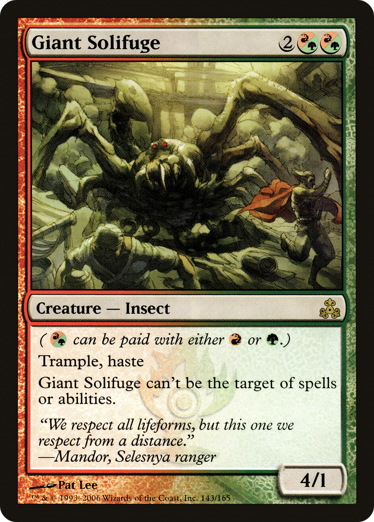 Giant Solifuge (GPT-143) (Foil)