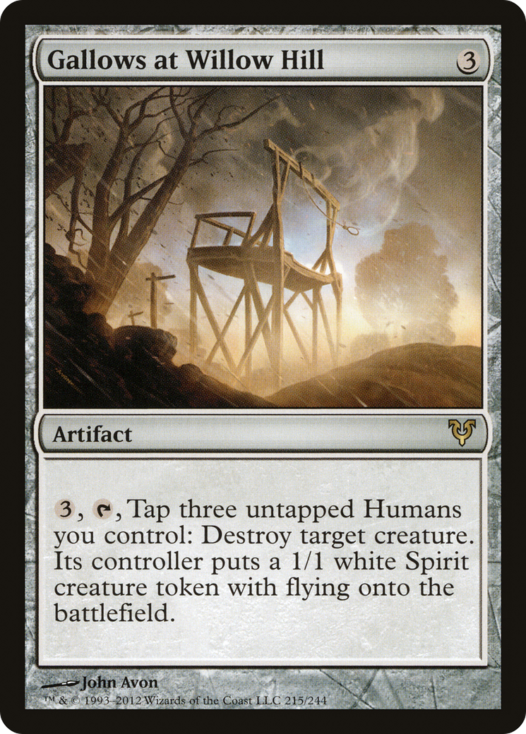 Gallows at Willow Hill (AVR-215) (Foil)
