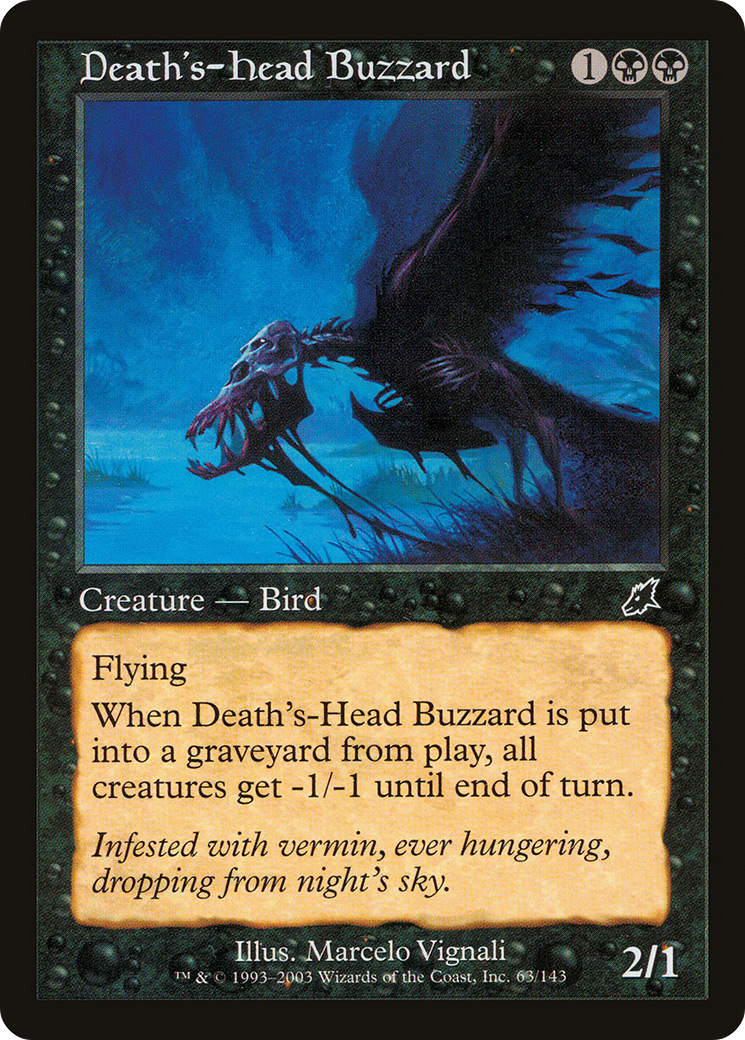 Death's-Head Buzzard (SCG-063)